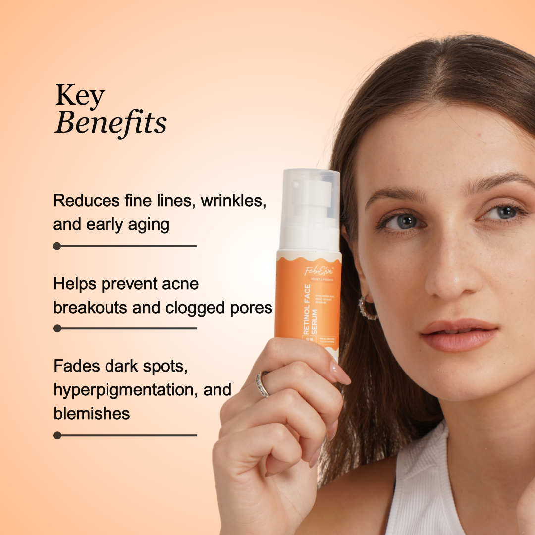 0.3% Retinol + Hyaluronic Acid Anti-Aging Face Serum