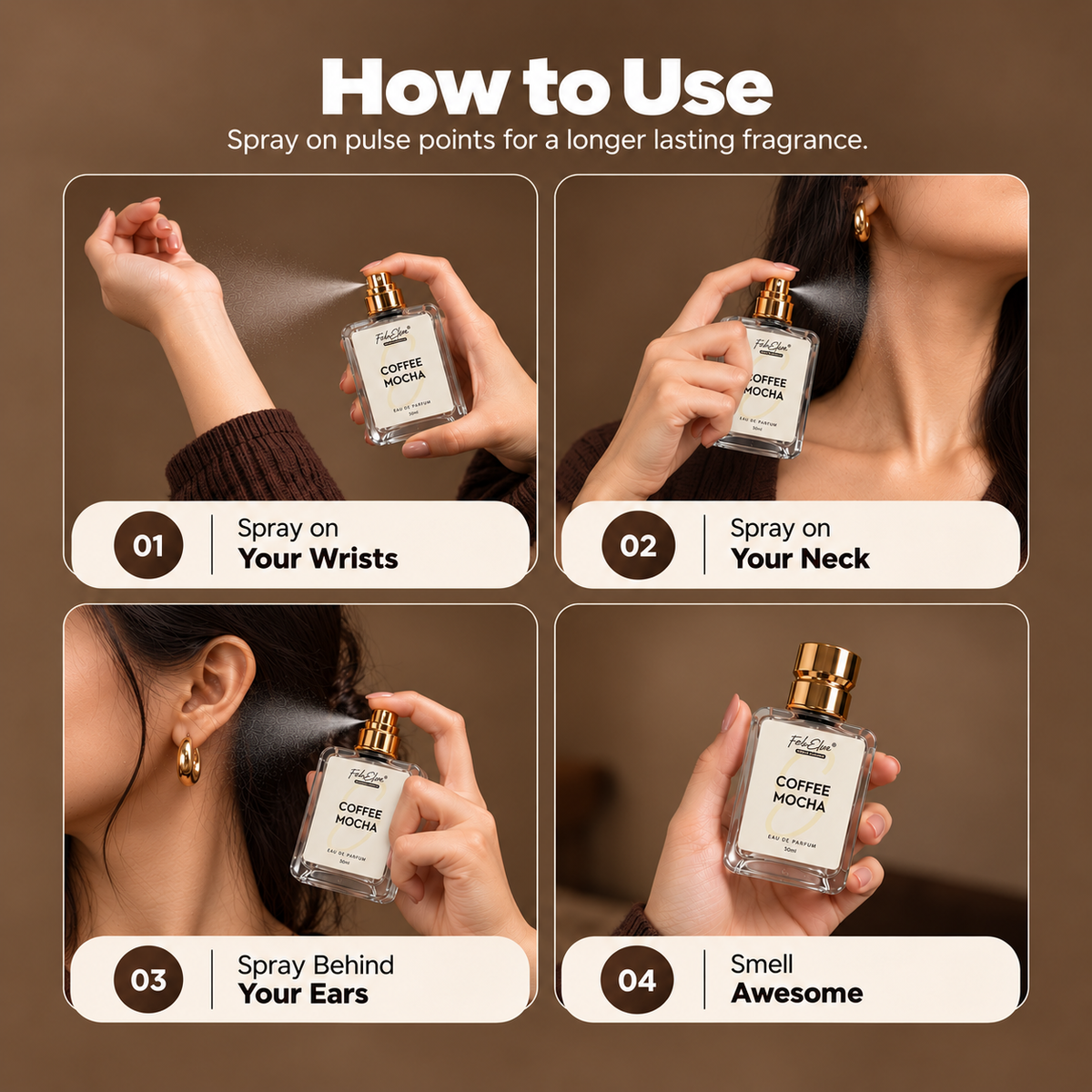 Coffee Mocha — Rich Coffee Eau de Parfum, 50ml