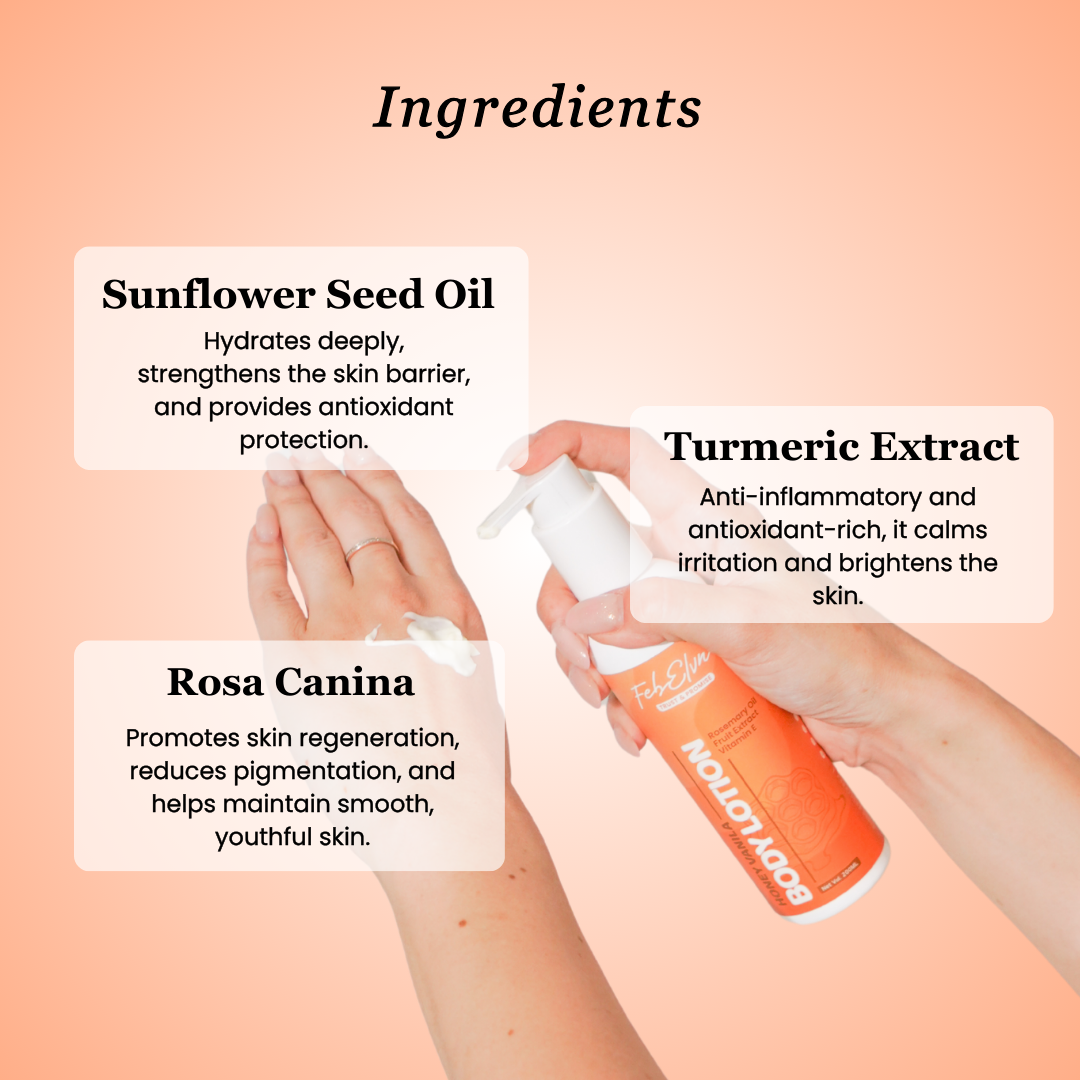 Honey Vanilla Body Lotion – Daily Hydration