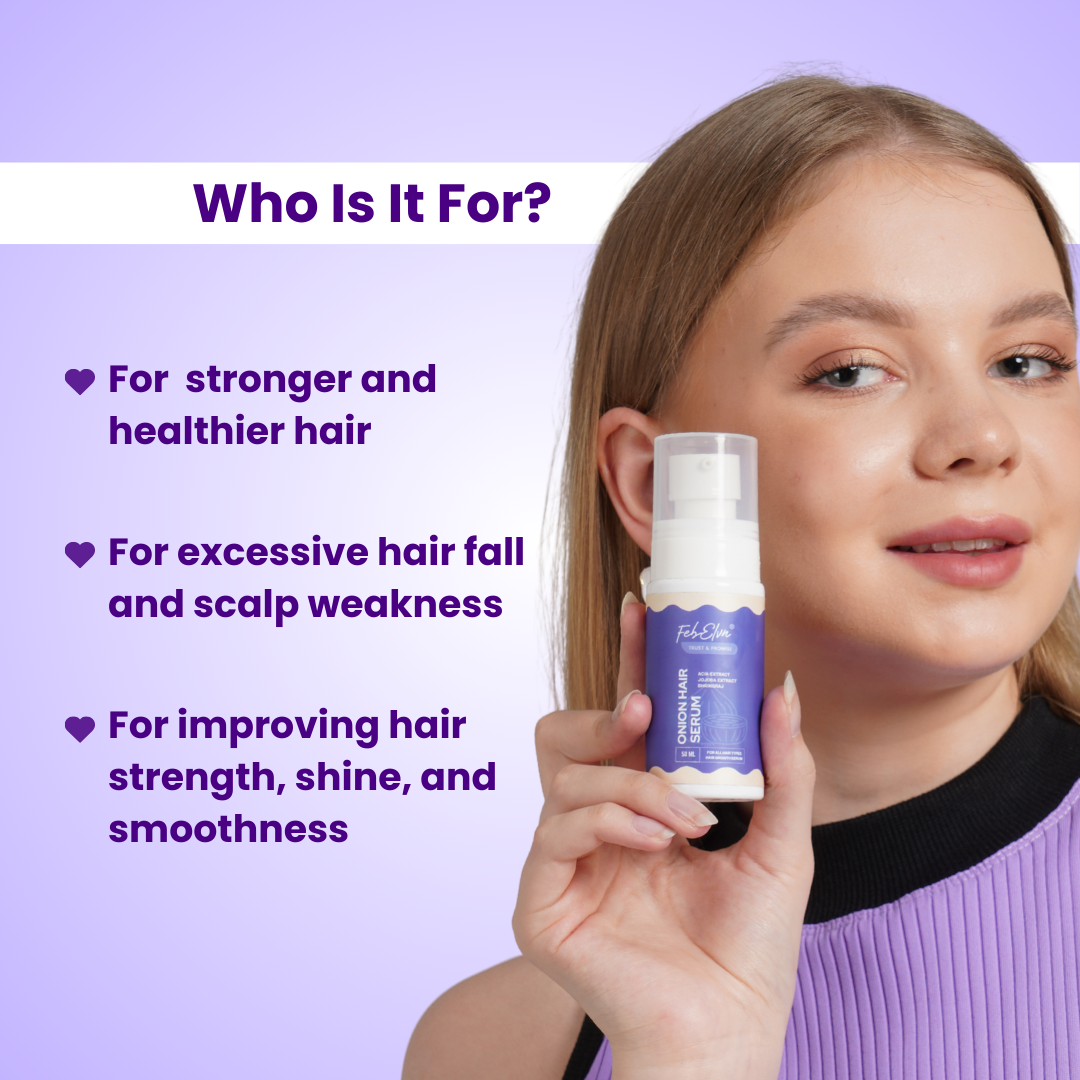 Onion Hair Serum - Anti Hair Breakage & Nourishing Hair