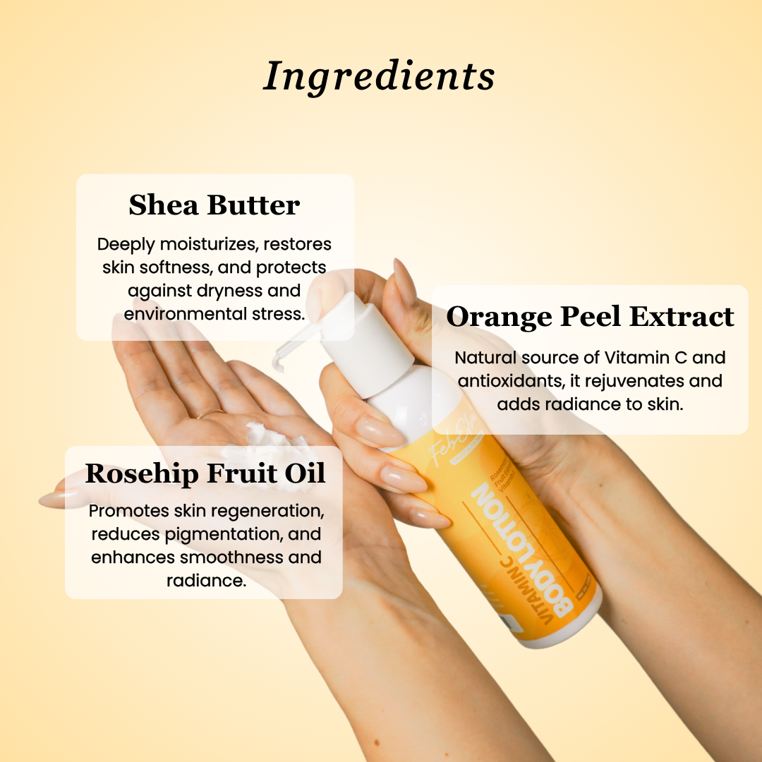 Vitamin C Body Lotion – Brightening & Hydration