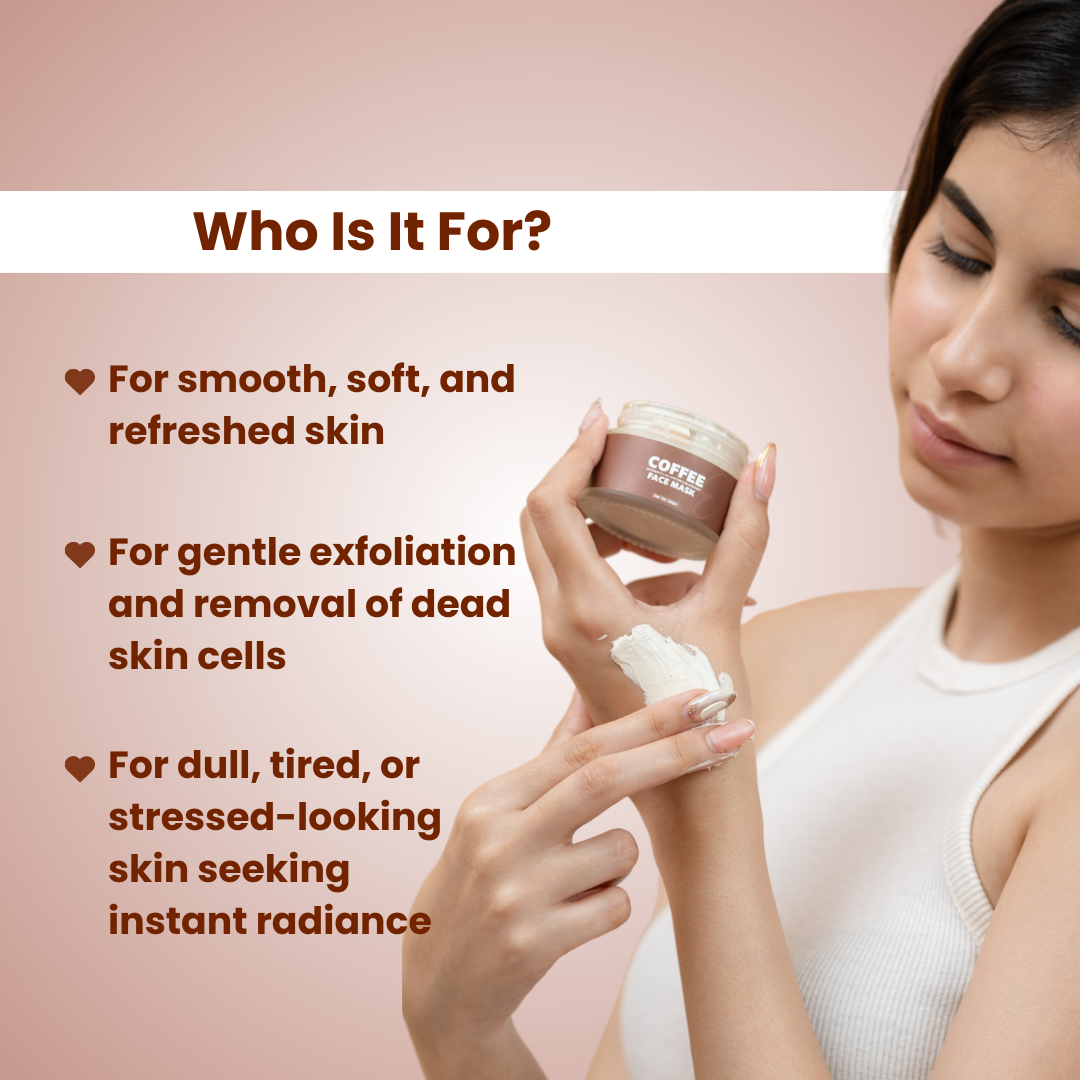 Coffee Face Mask – Oil Control & Brightening