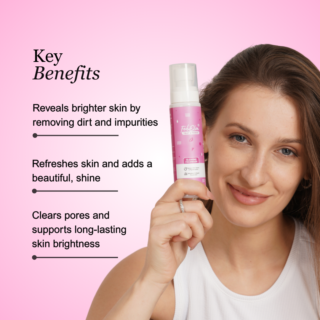 10% Vitamin C & Pomegranate Extract – Glowing Face Wash