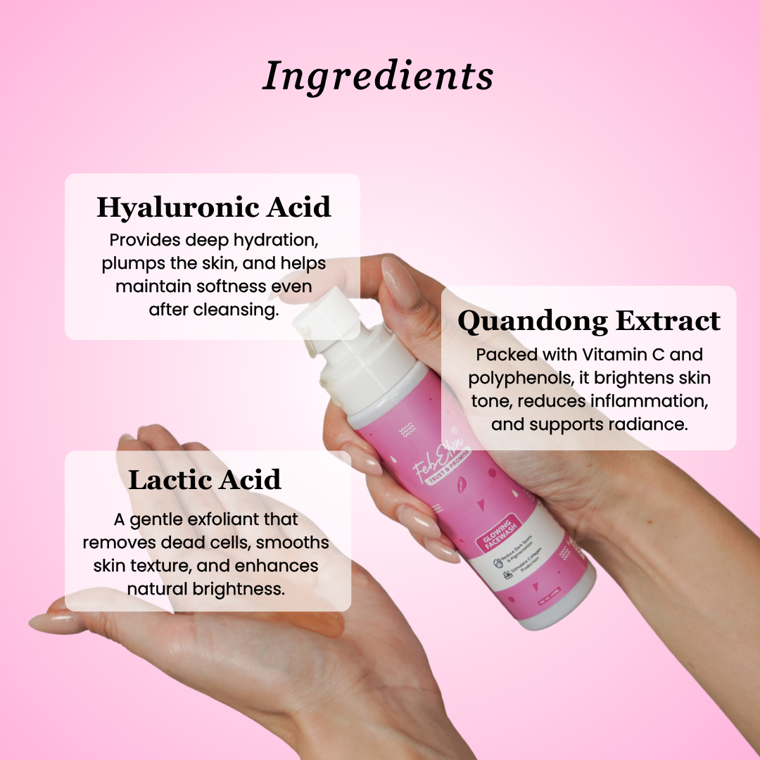 10% Vitamin C & Pomegranate Extract – Glowing Face Wash