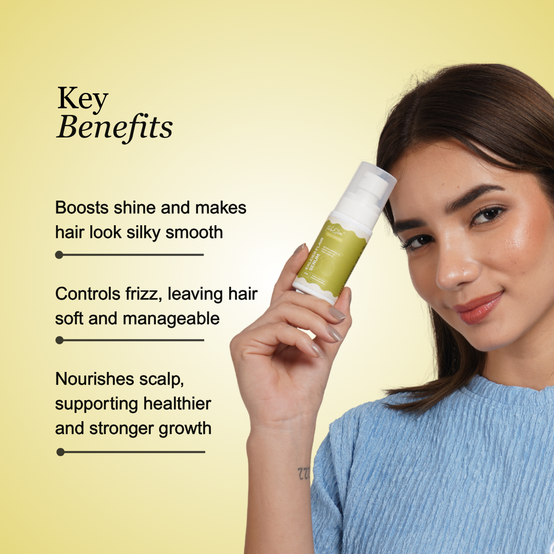 Exleier Flair Serum - Anti-Frizz & Hair Repair Serum