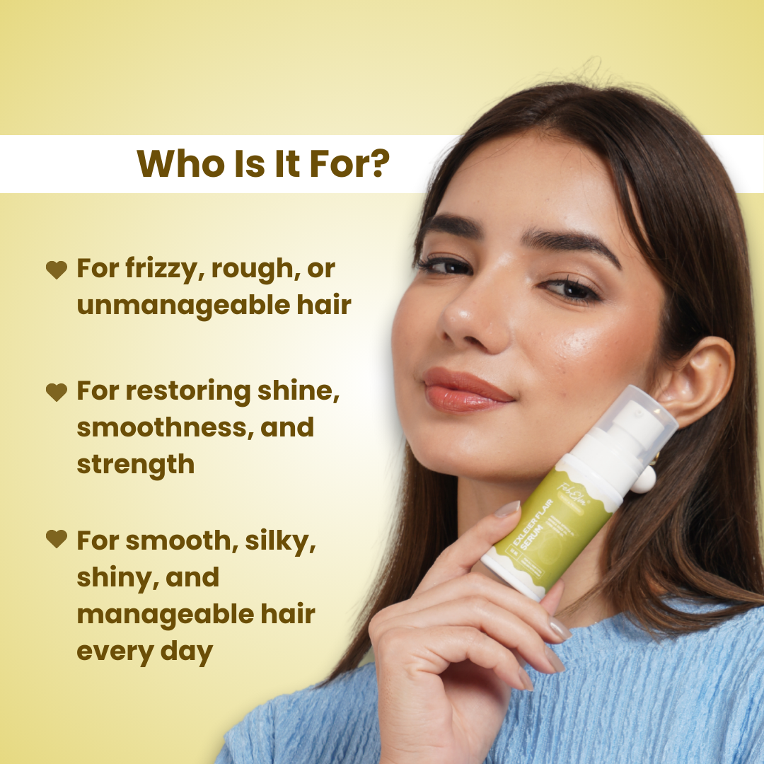 Exleier Flair Serum - Anti-Frizz & Hair Repair Serum