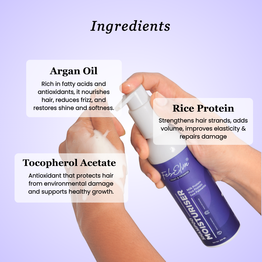 Moisturising Hair Shampoo – Coconut & Quinoa Proteins