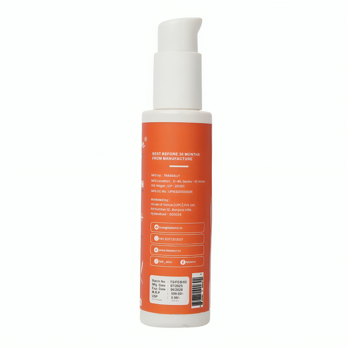 SPF 50++ Sunscreen – Brightening & Hydrating