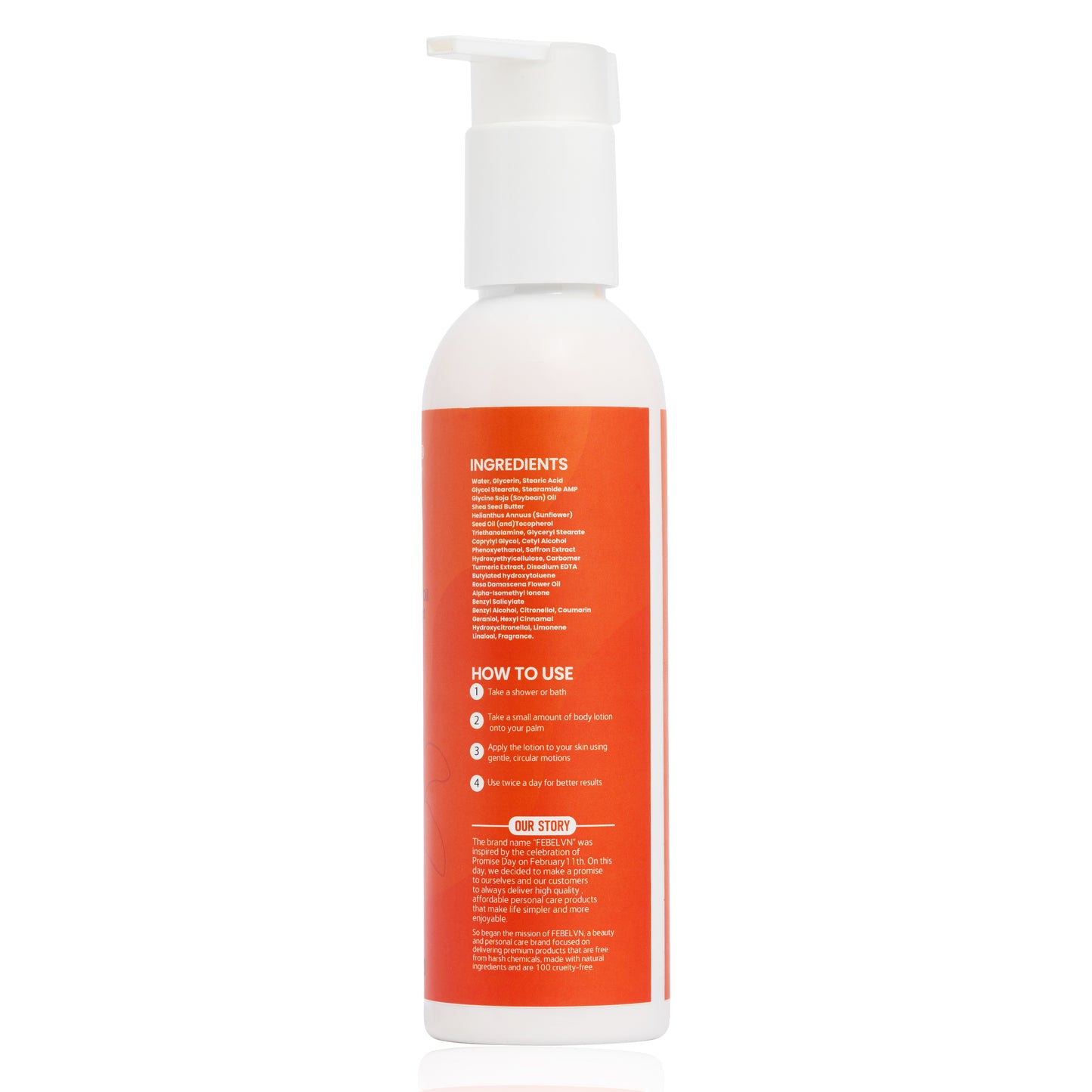 Saffron Body Lotion – Glow & Nourishment