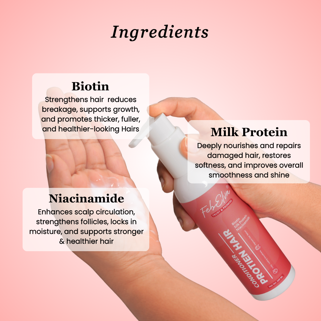 Protein Hair Conditioner - Repairing Hair & Frizz Control