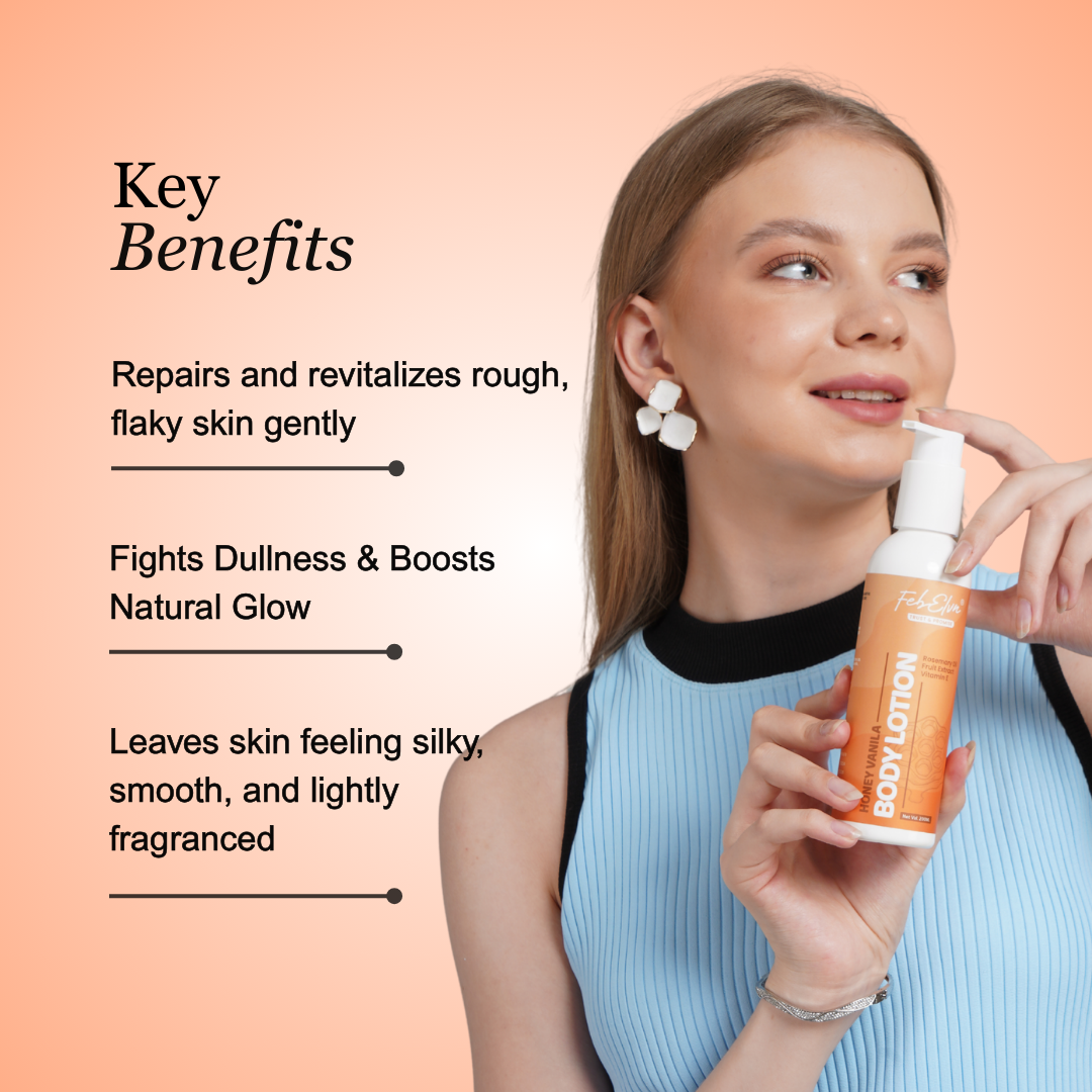 Honey Vanilla Body Lotion – Daily Hydration