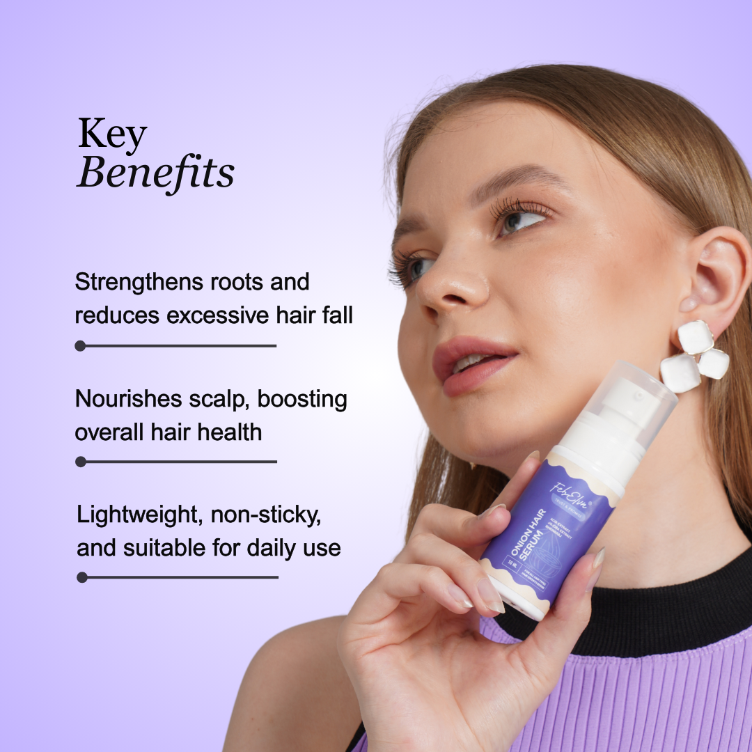 Onion Hair Serum - Anti Hair Breakage & Nourishing Hair