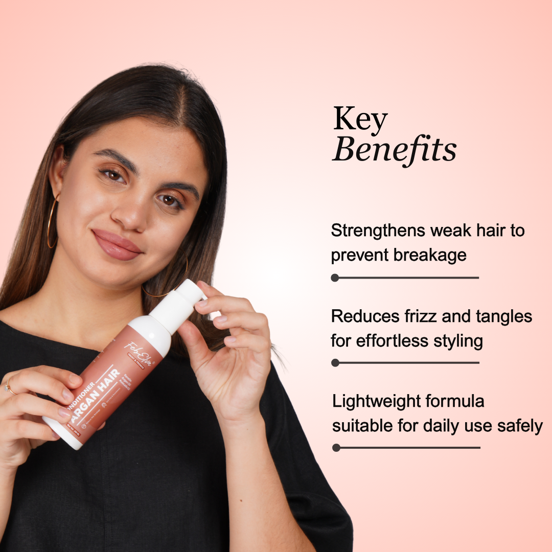Argan Hair Conditioner - Reduces Frizz & Nourishing Hair