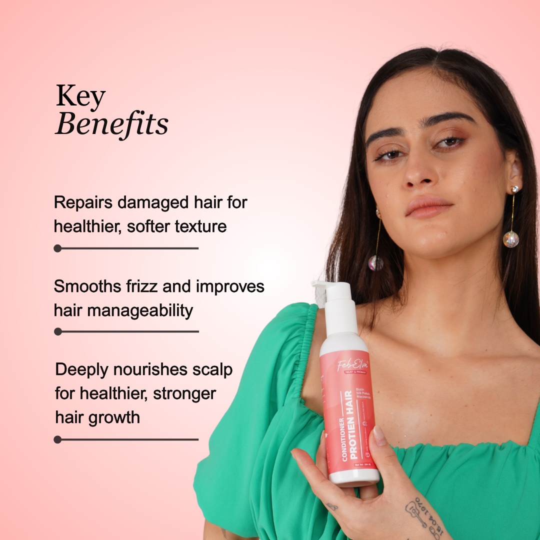 Protein Hair Conditioner - Repairing Hair & Frizz Control