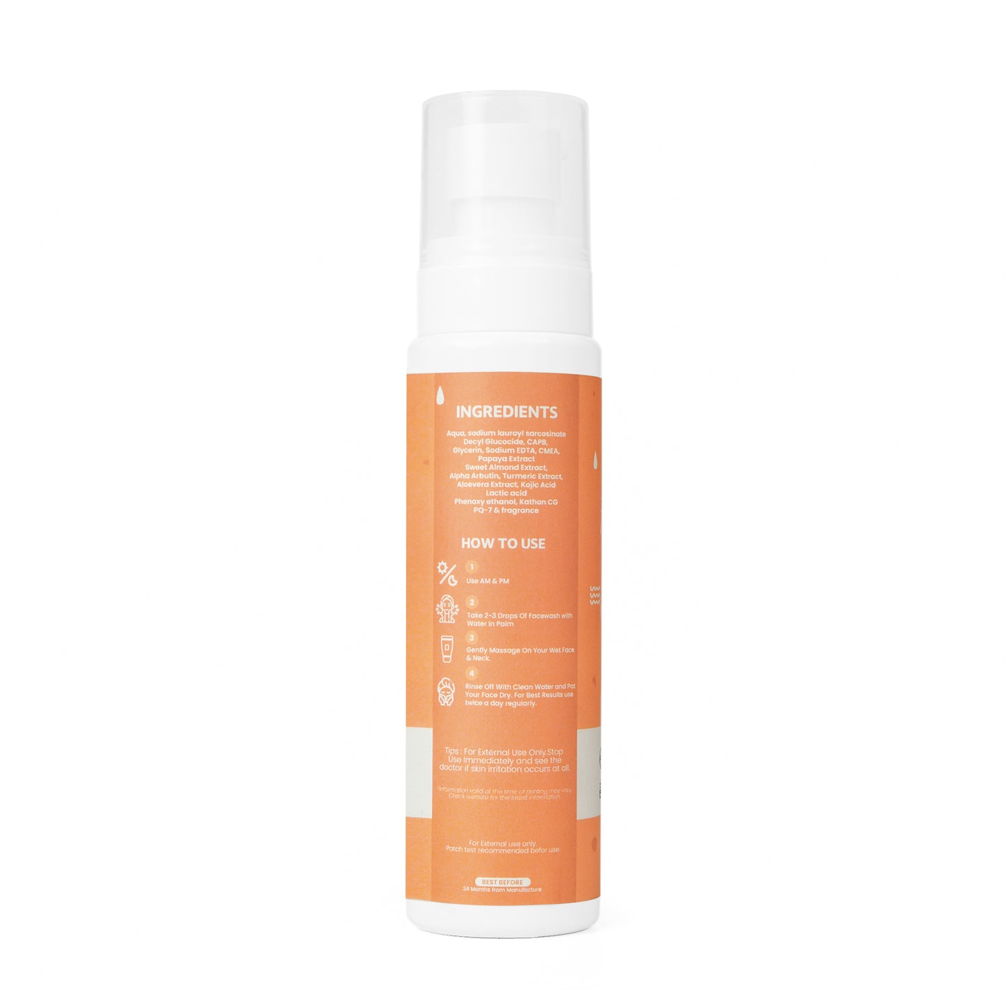 5% Kojic + Alpha Arbutin - Advanced Detan Face Wash