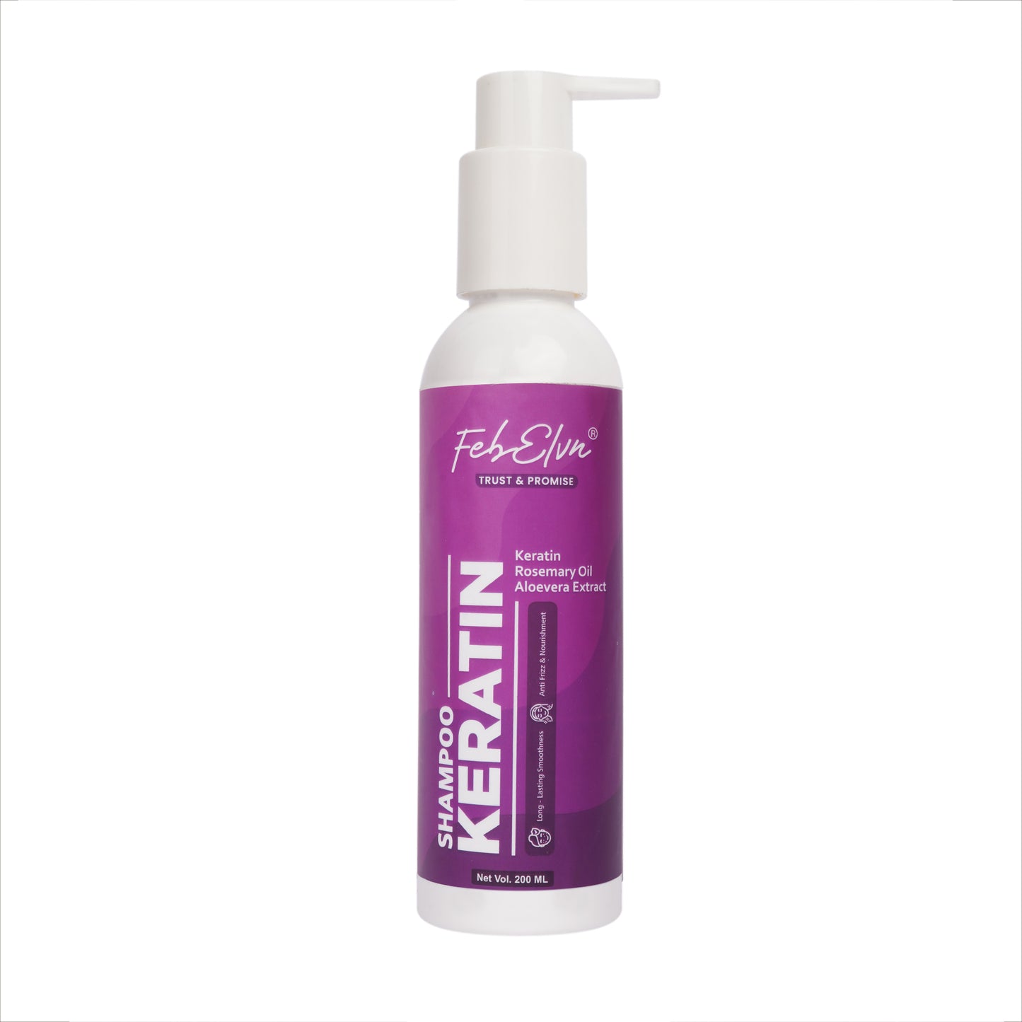 Frizz Control & Hair Strengthening Keratin Shampoo