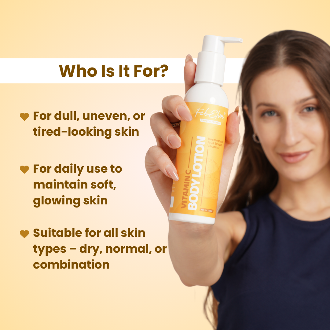 Vitamin C Body Lotion – Brightening & Hydration