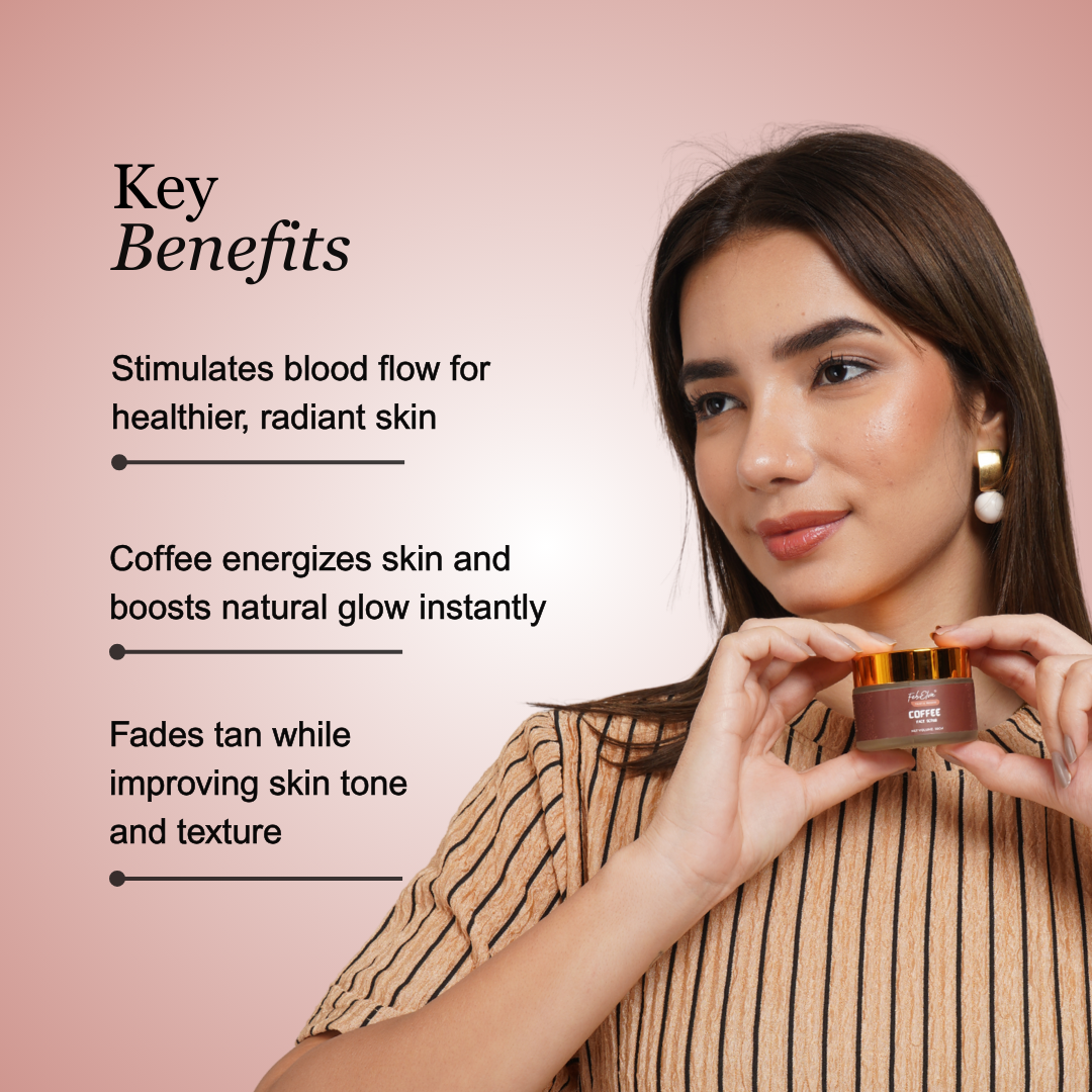 Coffee Face Scrub - Exfoliating & Brightening
