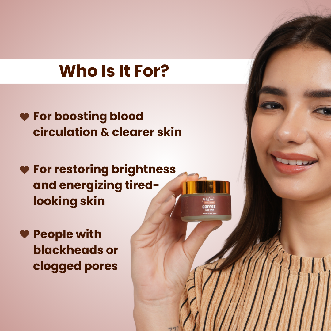 Coffee Face Scrub - Exfoliating & Brightening