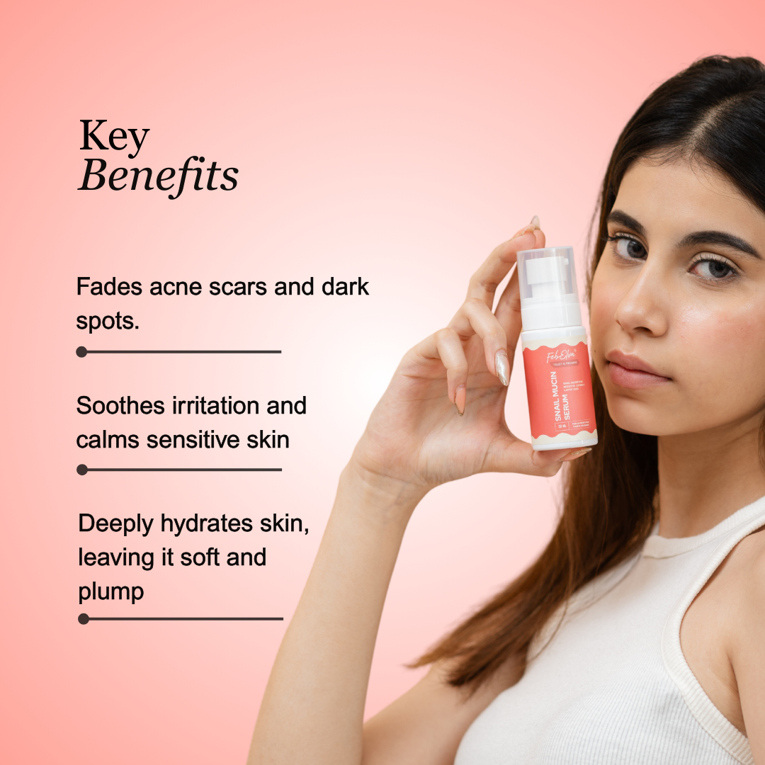 10% Vitamin C- Snail Mucin Hydration Face Serum