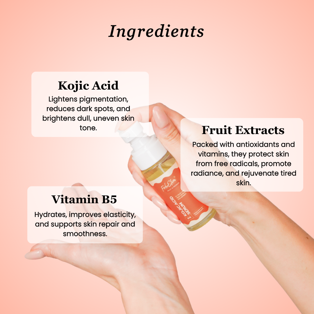 2% Kojic Acid Face Serum - Skin Brightening