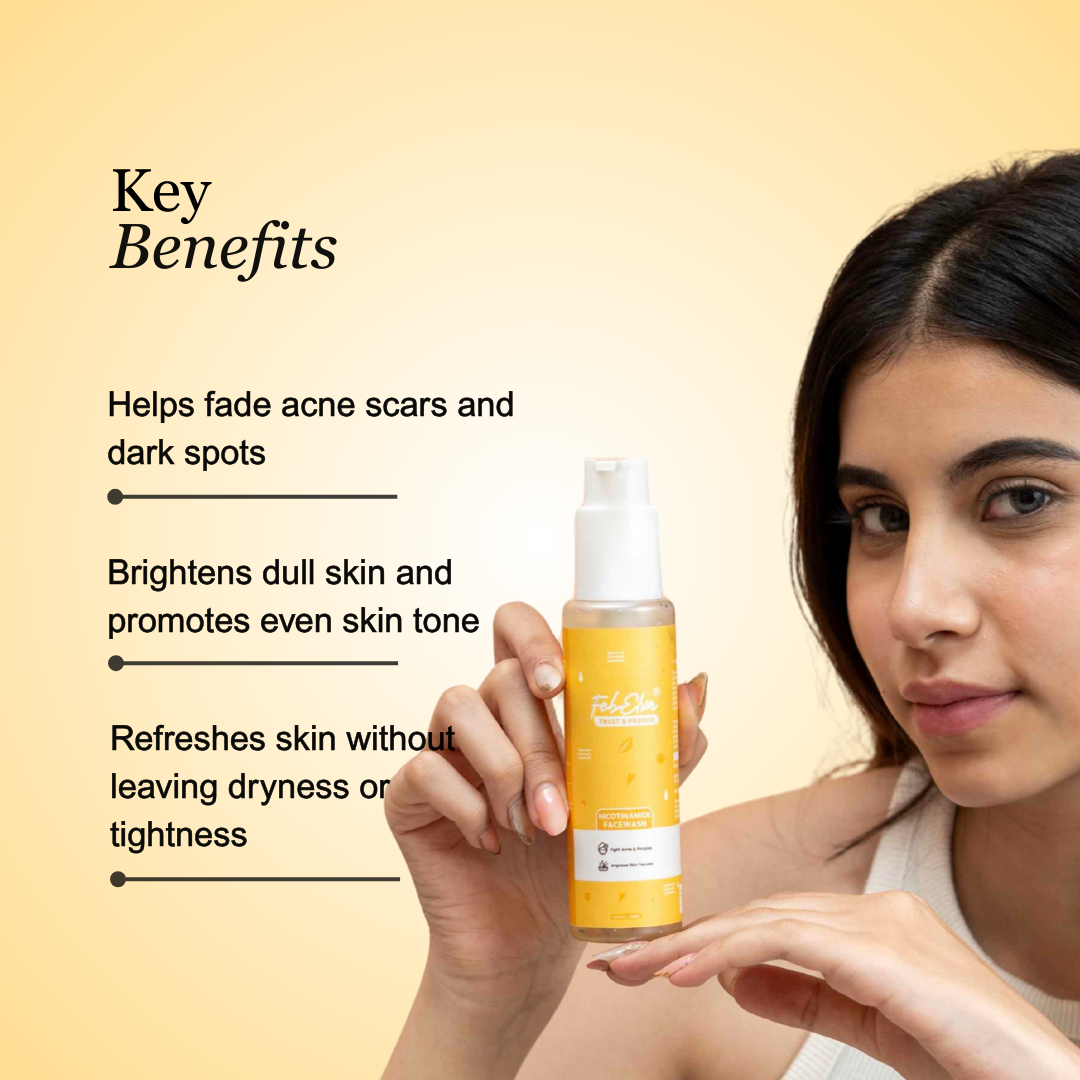 15% Niacinamide & Goji Berry Extract – Nictomide Face Wash