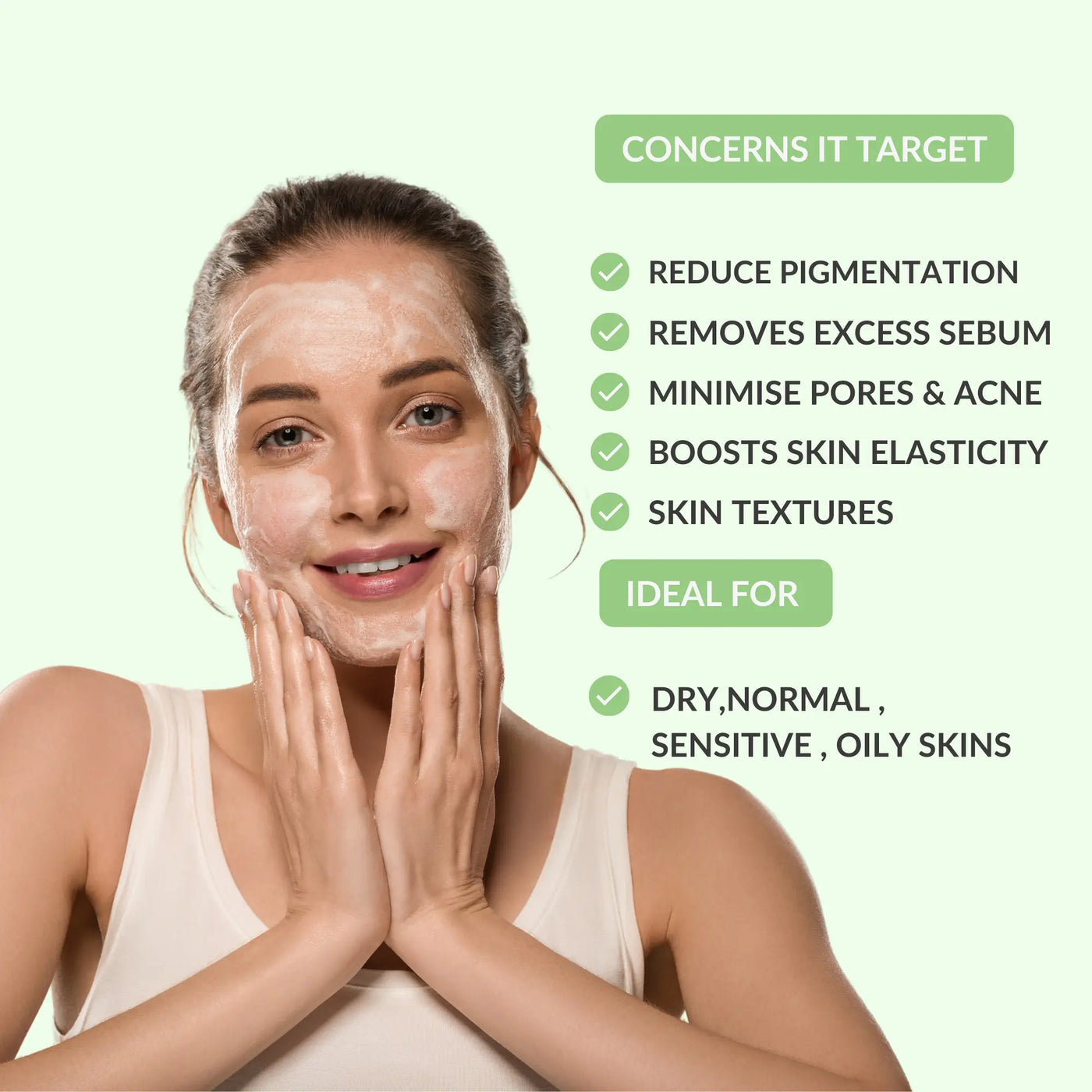 Grapeseed Facewash - 15% Grape & Goji Extract