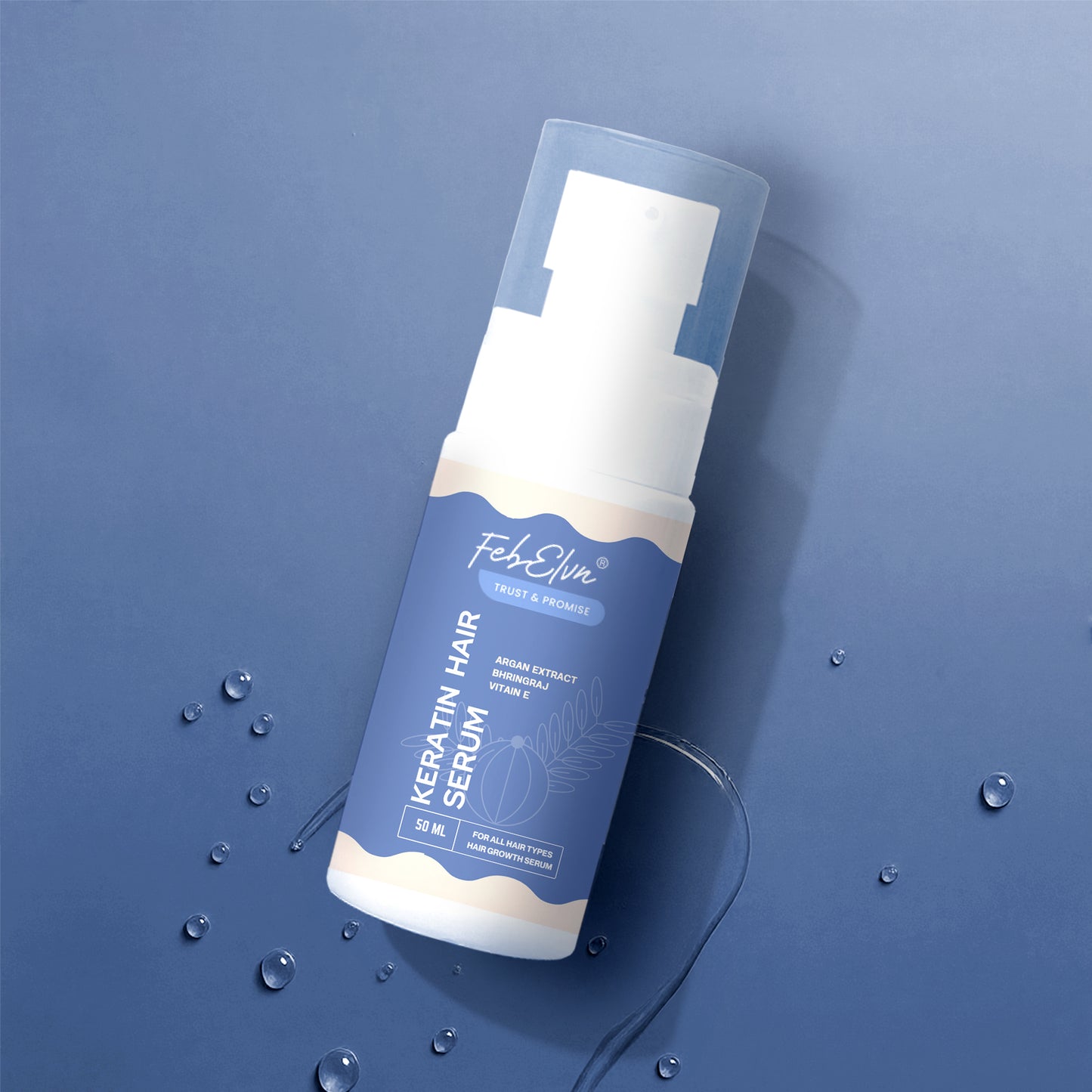 Keratin Protein Hair Serum - Frizz Control & Hair Repair