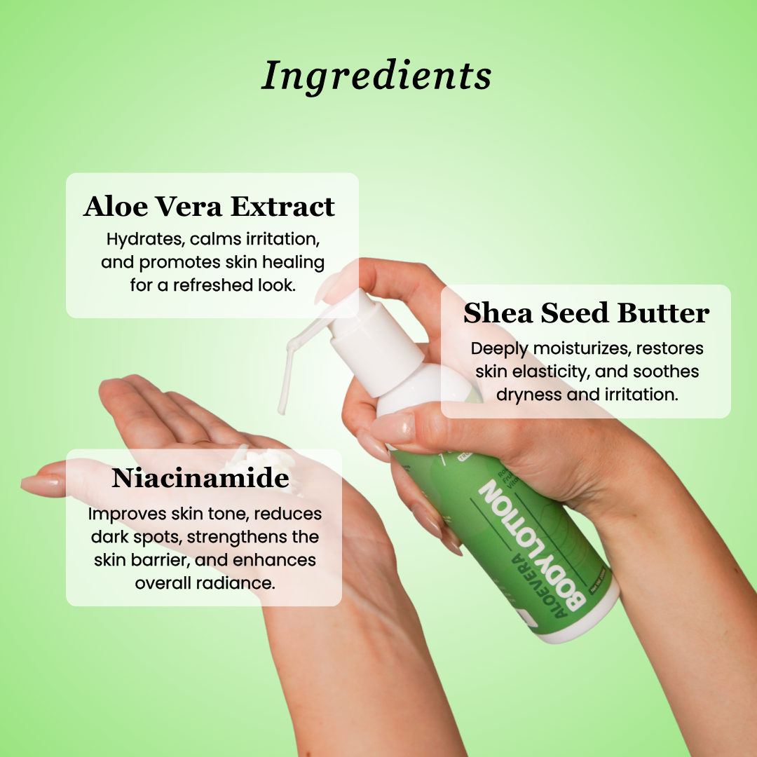 Aloe Vera Body Lotion – Deep Hydration & Nourishment