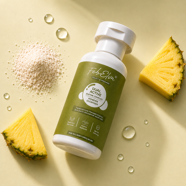 Papaya & Pineapple Enzyme Powder Cleanser | Dead Skin Removal & Brightening Face Wash - 50GM