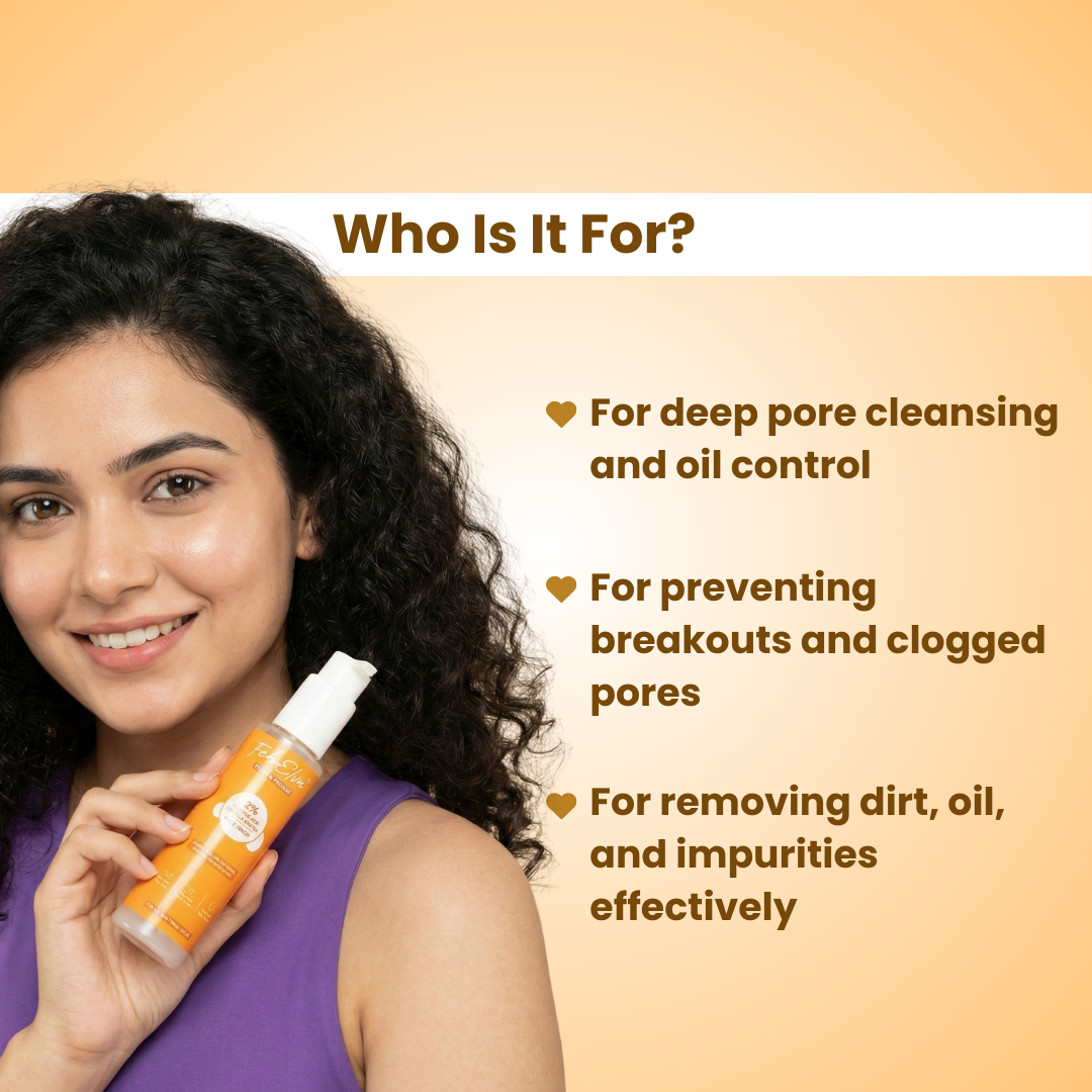 2% Salicylic Acid Face Wash with Centella Asiatica for Acne & Oil Control