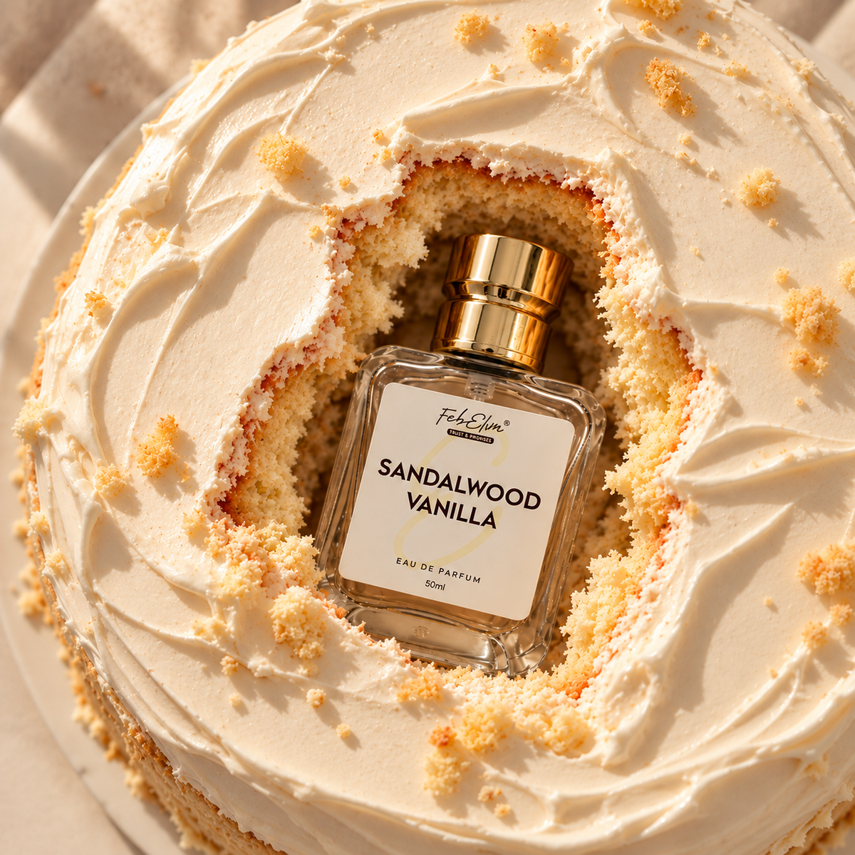 Sandalwood Vanilla — Creamy Woody Eau de Parfum, 50ml