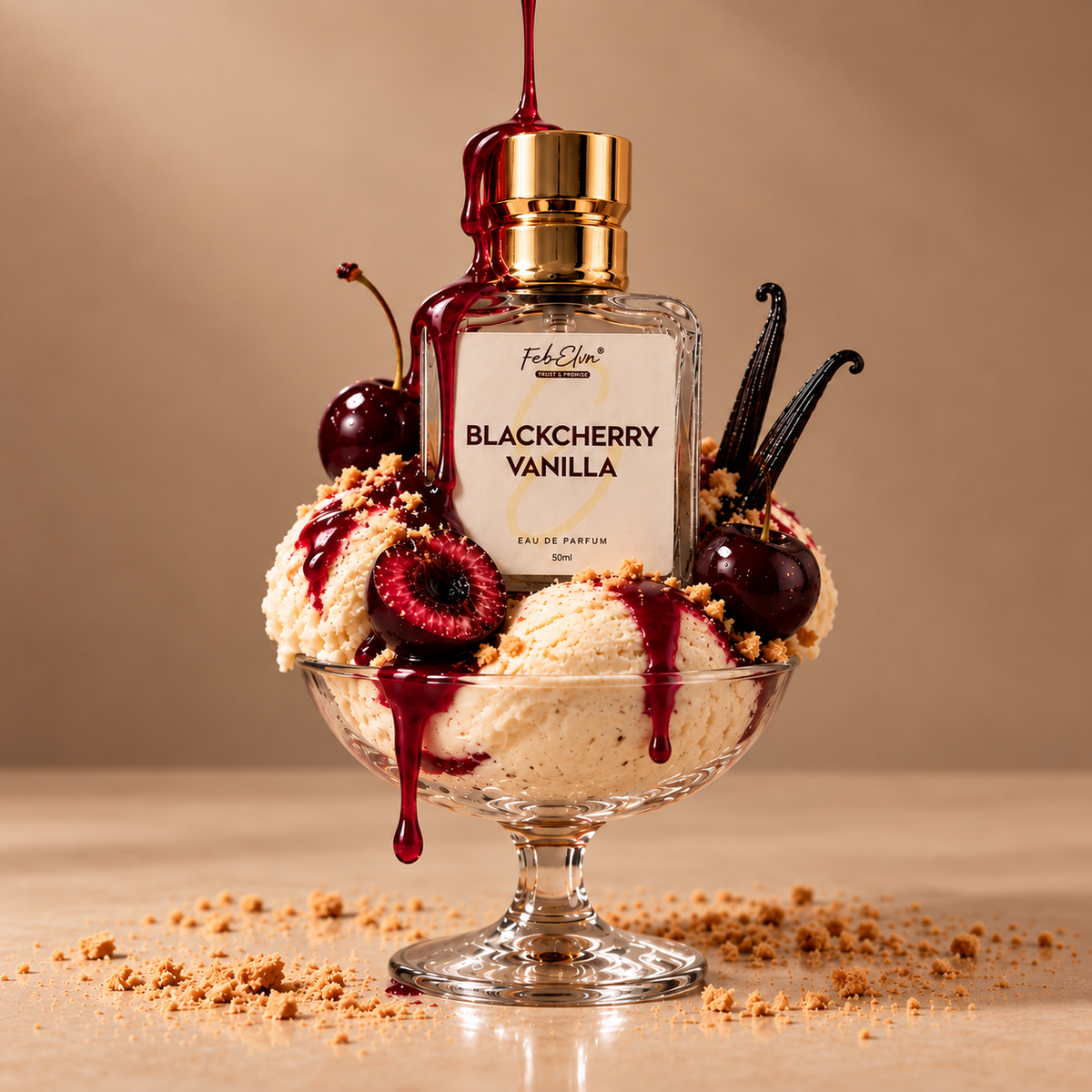 Black Cherry Vanilla — Sweet & Creamy Eau de Parfum, 50ml