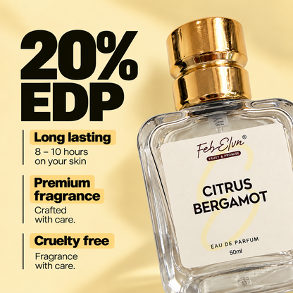 Citrus Bergamot — Fresh Citrus Eau de Parfum, 50ml