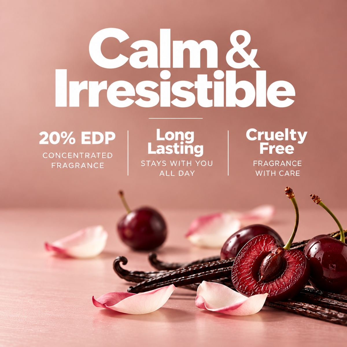 Black Cherry Vanilla — Sweet & Creamy Eau de Parfum, 50ml