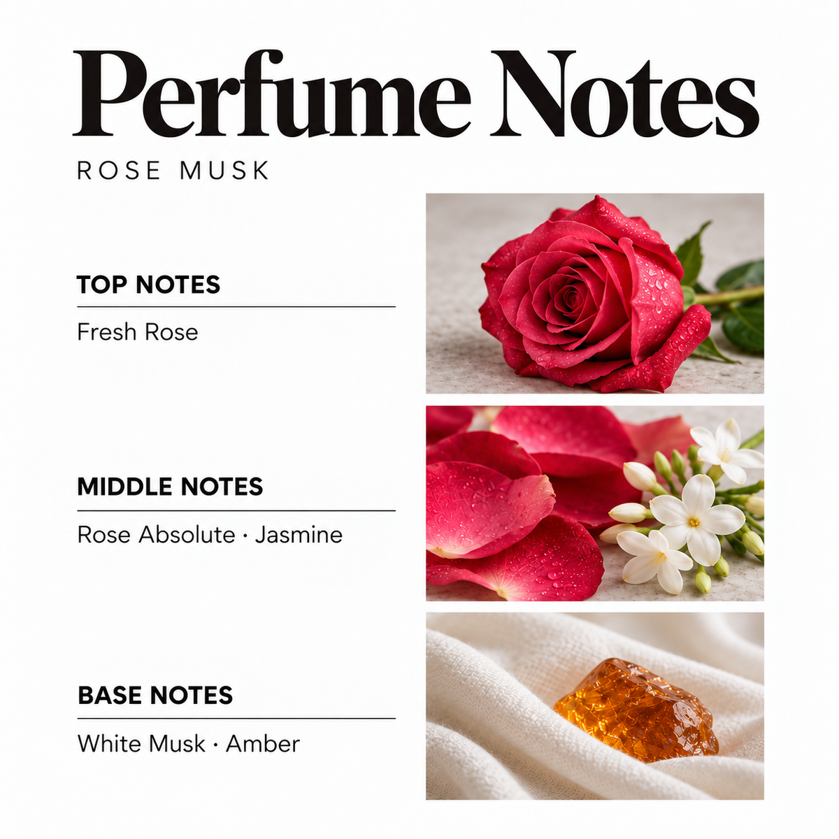 Rose Musk — Soft Floral Eau de Parfum, 50ml