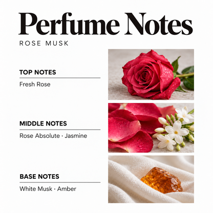 Rose Musk — Soft Floral Eau de Parfum, 50ml