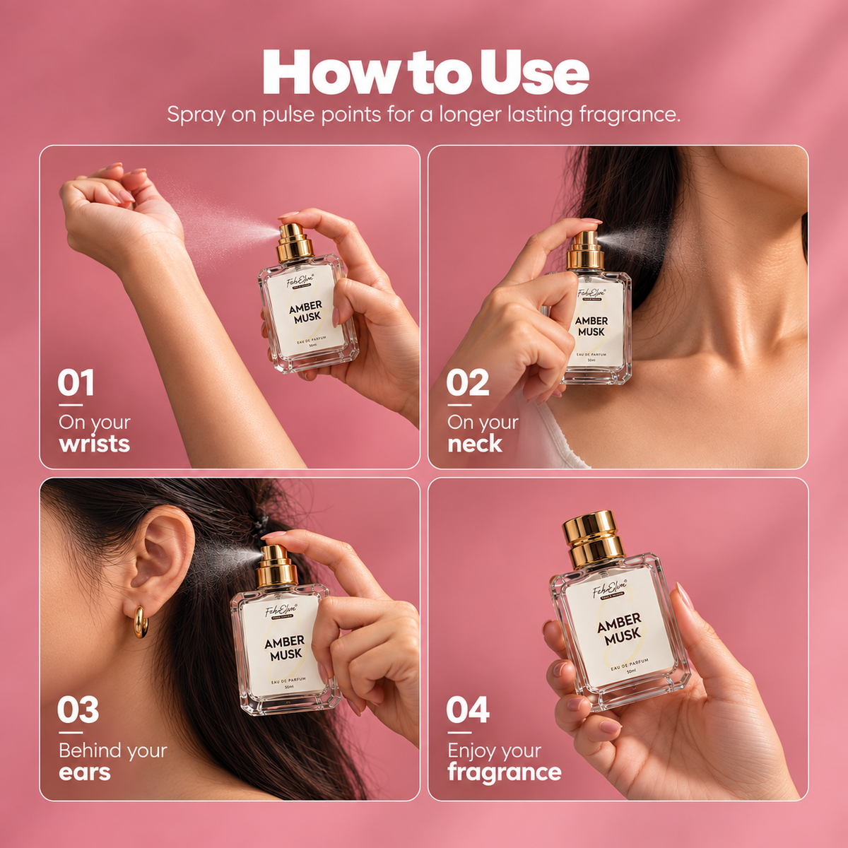 Amber Musk — Warm & Soft Eau de Parfum, 50ml