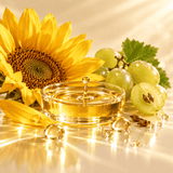 Sunflower + grapeseed oils