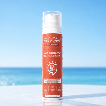 Rice Probiotic Sunscreen SPF 50+ PA++++ | Brightening, Hydration & Skin Barrier Support