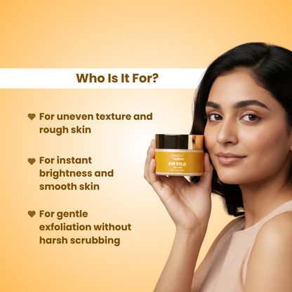 24K Gold Face Scrub – Exfoliating & Brightening