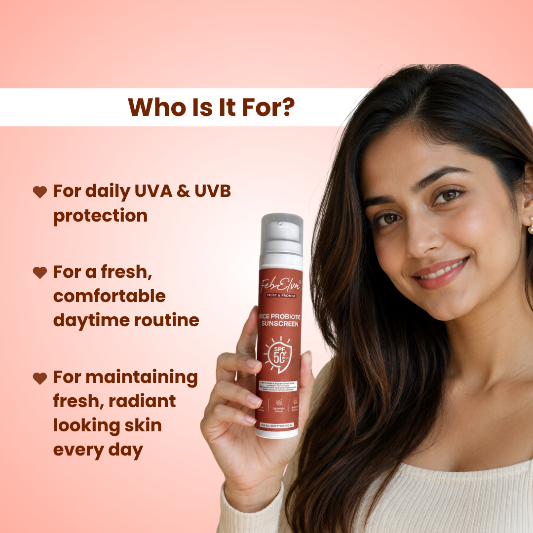 Rice Probiotic Sunscreen SPF 50+ PA++++ | Brightening, Hydration & Skin Barrier Support