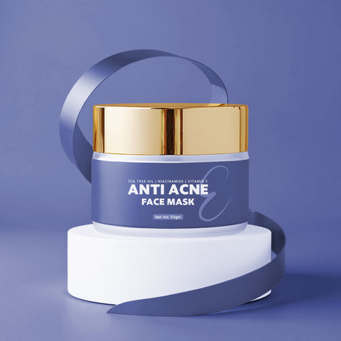 Anti-Acne Face Mask – Niacinamide + Tea Tree
