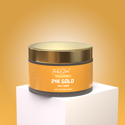 24K GOLD FACE SCRUB | 50GM