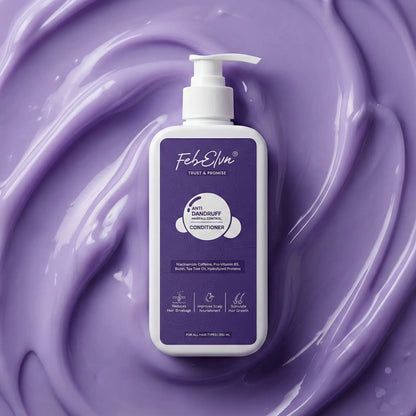 Anti-Dandruff & Hairfall Control Conditioner with Biotin, Caffeine & Tea Tree Oil