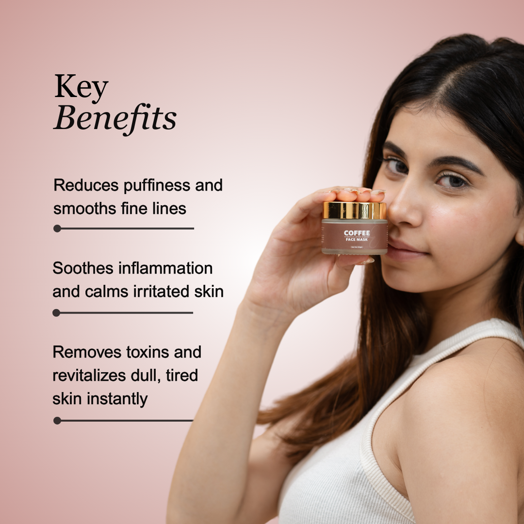 Coffee Face Mask – Oil Control & Brightening