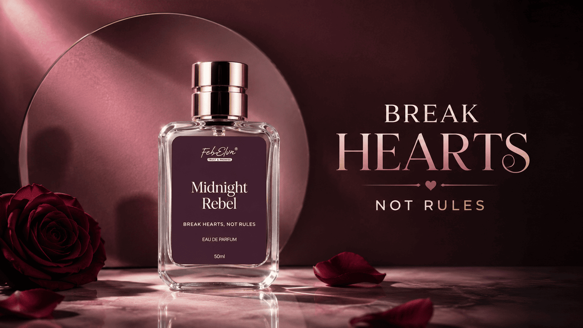 FEBELVN MIDNIGHT REBEL | Eau de Parfum (EDP 20%) | 50 ml | Long Lasting Premium Perfume