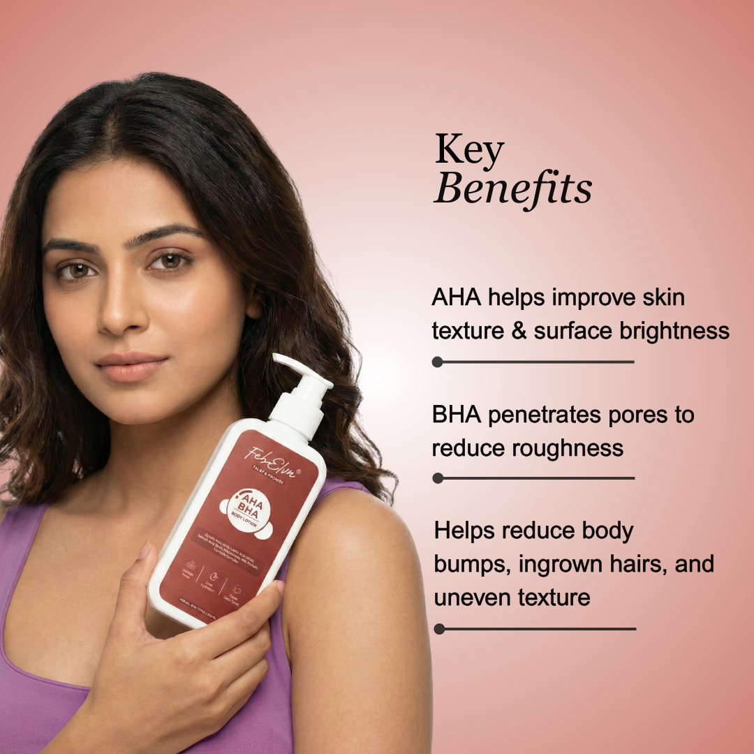 AHA BHA Body Lotion for Rough, Bumpy & Acne-Prone Skin
