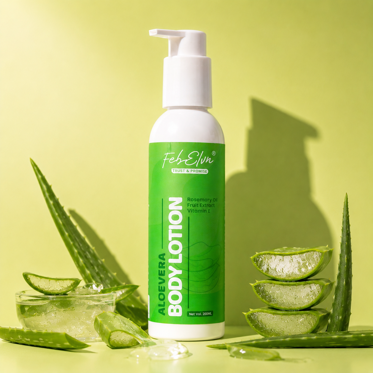 Aloe Vera Body Lotion for Dry & Dehydrated Skin | 24-Hour Hydration & Nourishment