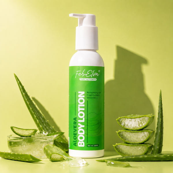 Aloe Vera Body Lotion for Dry & Dehydrated Skin | 24-Hour Hydration & Nourishment